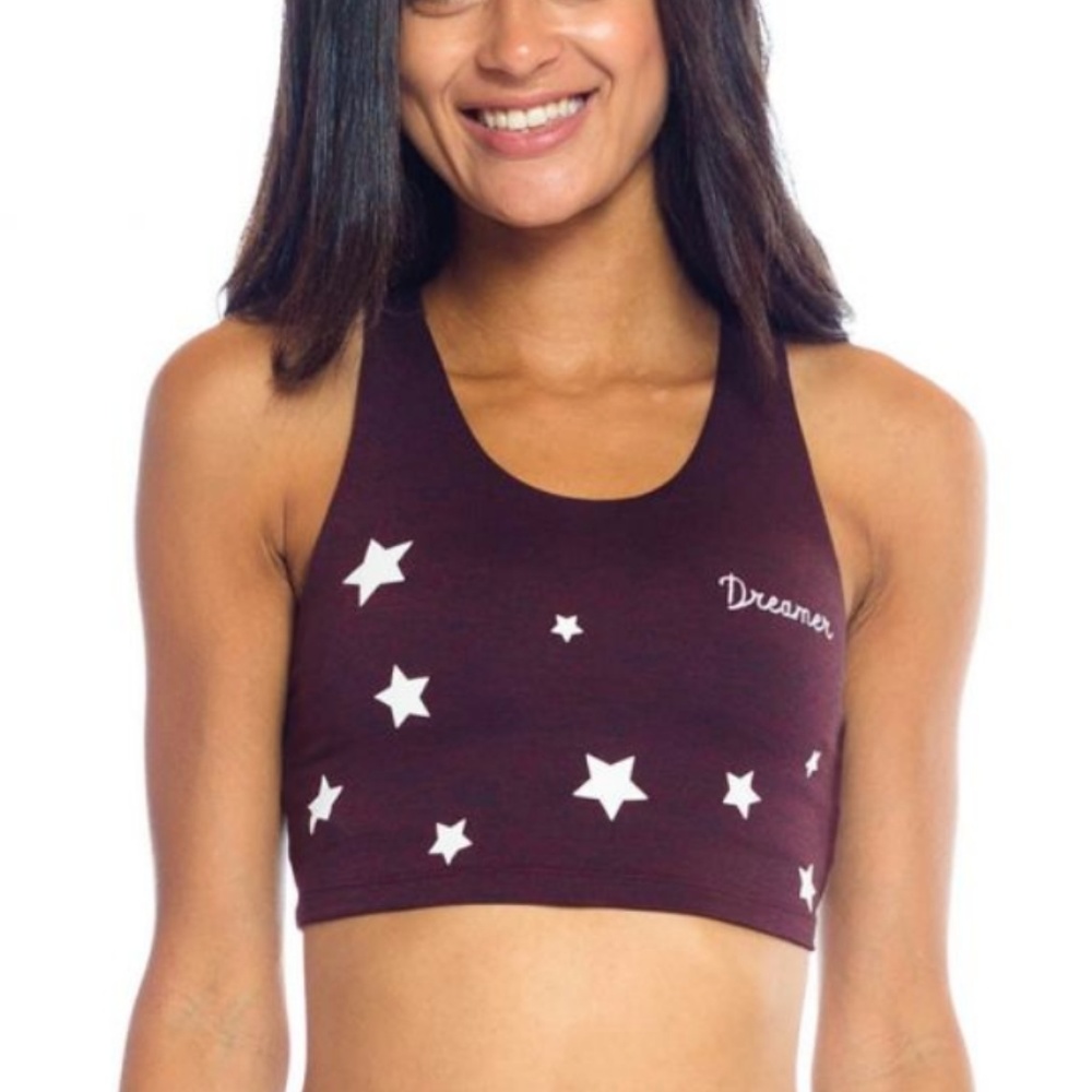 Spiritual Gangster Dreamer Tech Crop Bra - Size L